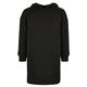 Urban Classics Girl's Girls Oversized Terry Hoody Casual Dress, Black, 158/164