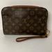 Louis Vuitton Bags | Louis Vuitton Monogram Orsay Clutch Wristlet | Color: Brown/Tan | Size: 9.25 X 6.25 X 2 Inches