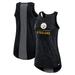 Women's Nike Black Pittsburgh Steelers High Neck Performance Tank Top