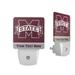 Mississippi State Bulldogs Personalized 2-Piece Nightlight Set