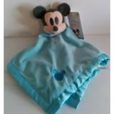 Disney Toys | Disney Baby Mickey Mouse Lovey Blankee Security Blanket Blue Boys Shower Gift | Color: Blue | Size: Osbb