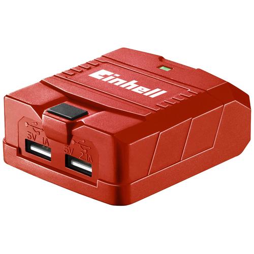 "EINHELL Akku-Ladestation ""TC-CP 18 Li USB-Solo"" Ladegeräte für Power X-Change Akkus, ohne Akku und Ladegerät rot Akku-Ladegeräte Ladegerät"