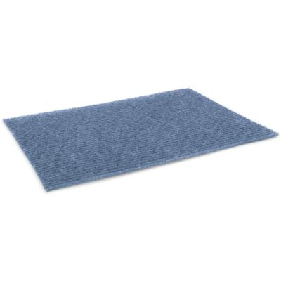 Nadelvliesteppich "MALTA", blau (marine), B:200cm H:2,5mm L:3200cm, Polypropylen, PRIMAFLOR-IDEEN IN TEXTIL, Teppiche, Uni-Farben, strapazierfähig & pflegeleicht, Kurzflor, Nadelvlies Image