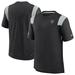 Men's Nike Black Las Vegas Raiders 2022 Sideline Tonal Logo Performance Player T-Shirt