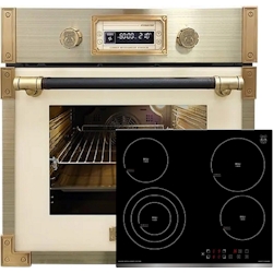 Kaiser EH 6427 ElfAD Einbaubackofen + KCT 6703 Glaskeramikkochfeld 60 cm
