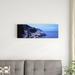 East Urban Home High-Angle View of Amalfi, Amalfi Coast, Salerno, Campania, Italy by Panoramic Images - Gallery-Wrapped Canvas Giclée Print Canvas | Wayfair
