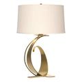 Hubbardton Forge Fullered Intersections 29" Table Lamp Metal in Yellow | 29 H x 17 W x 17 D in | Wayfair 272678-1214