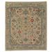 Blue/Green 108 x 72 x 0.5 in Area Rug - Tufenkian Herat Oriental Hand-Knotted Area Rug in Beige/Blue/Red/Green | 108 H x 72 W x 0.5 D in | Wayfair