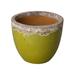 Foundry Select Kersten Ceramic Pot Planter Ceramic in Green | 24 H x 28 W x 28 D in | Wayfair C17C1BE9E1DA4A5A8CD148D606B9C411