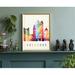 Winston Porter Columbus Modern Illustration US Cities Poster, Unframed Print, Ohio State Wall Art Poster Paper | 30 H x 20 W x 0.35 D in | Wayfair