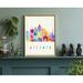 Winston Porter Atlanta Modern Illustration US Cities Poster, Unframed Print, Georgia State Wall Art Poster Paper | 10 H x 8 W x 0.35 D in | Wayfair