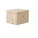 Rebrilliant Visual Clothing Storage Fabric Box Fabric in Brown | 9.84 H x 17.71 W x 11.81 D in | Wayfair 88EAB2537A884D1EB750D0E817A10C0E