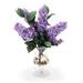 Primrue Lavender Floral Arrangement in Vase Polysilk in Indigo | 22 H x 14 W x 17 D in | Wayfair 072BF7FD74E5452B8B6836BF7F87CB73