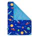 Wildkin Polyester Baby Blanket in Blue/Yellow | 39.5 H x 28 W in | Wayfair 27077