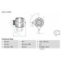 BOSCH Generator 14V 110A für SEAT Leon 2.0 TDI VW Golf VII 4motion 1.6 SKODA Octavia IV GTD 4x4 RS Sportsvan 4Drive AUDI A1 / Alltrack Toledo Rapid