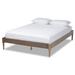 Colette French Bohemian Wood Platform Bed Frame