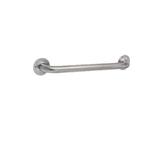 American Imaginations 16-in. x 1-in. Grab Bar Chrome Stainless Steel; Chrome Hardware