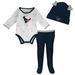 Newborn & Infant White/Navy Houston Texans Dream Team Bodysuit Pants Hat Set