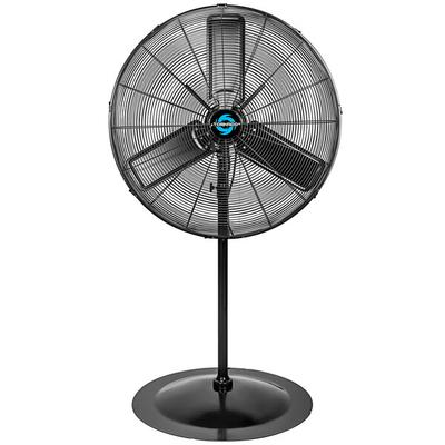 Tornado 30" Outdoor 2-Speed Oscillating Metal Pedestal Fan HI-FAN-30POF-WR-1P - 8,850 CFM, 120V, 1 Phase