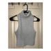 Urban Outfitters Tops | Grey Turtleneck Crop Top From Kimchi Blue & Urban Outfitters | Color: Gray | Size: S
