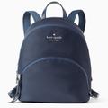 Kate Spade Bags | Kate Spade Blue Karissa Nylon Medium Backpack. | Color: Blue/Silver | Size: Os