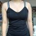 Lululemon Athletica Tops | Black Lululemon Active Tank Top | Color: Black/Gray | Size: 4