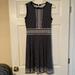 Michael Kors Dresses | Michael Kors Size S Sleeveless Jersey Knit Dress Blue White Polka Dot Rn111818 | Color: Blue | Size: S