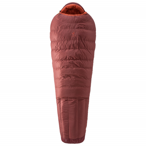 Deuter - Astro Pro 800 EL - Daunenschlafsack Gr 219 x 75 x 52 cm Zip: Left Rot/ Paprika