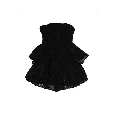 Lulus Dress: Black Solid Skirts & Dresses - Kids Girl's Size Small