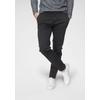 Chinohose JACK & JONES "JJIMARCO mit Badge und hohem Tragekomfort", Herren, Gr. 29, Länge 32, schwarz, Obermaterial: 98% Baumwolle, 2% Elasthan, unifarben, modisch, schmal lang, Hosen, unifarben, modisch, slim fit, Baumwollmischung, Topseller