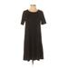 Gap Casual Dress - Shift: Black Print Dresses - Women's Size Small