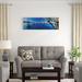 East Urban Home Downtown Skyline II, San Francisco, California Photographic Print on Wrapped Canvas in Blue | 20 H x 48 W x 1.5 D in | Wayfair
