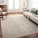 Ayele 12' x 15' Traditional Khaki/Multi Brown/Light Peach/Dark Gray/Smoke/Medium Gray/Charcoal/Taupe/Mustard/Tan/Dark Brown Area Rug - Hauteloom