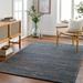 Riki 27" x 45" Modern Jute Camel/Black White/Multi Brown/Slate/Silver Blue/Dark Blue/Beige/Navy Area Rug - Hauteloom