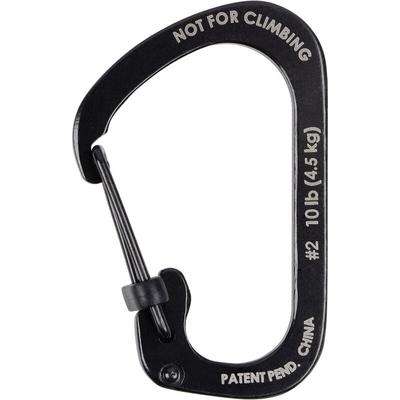 NITE Ize CSL2-01-R6 Karabiner SlideLock Gr. 2 44 mm x 29 mm x 2.5 mm 1 St.