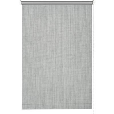 Seitenzugrollo GARDINIA "Blackout Deluxe", grau (grau struktur), B:102cm H:180cm, Polyester, Rollos, energiesparend mit Thermobeschichtung Image