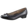 Pumps ARA "BARI", Damen, Gr. 8 (42), blau (dunkelblau), Glattleder, Lackleder, elegant, Schuhe Ballerina, mit Lackspitze