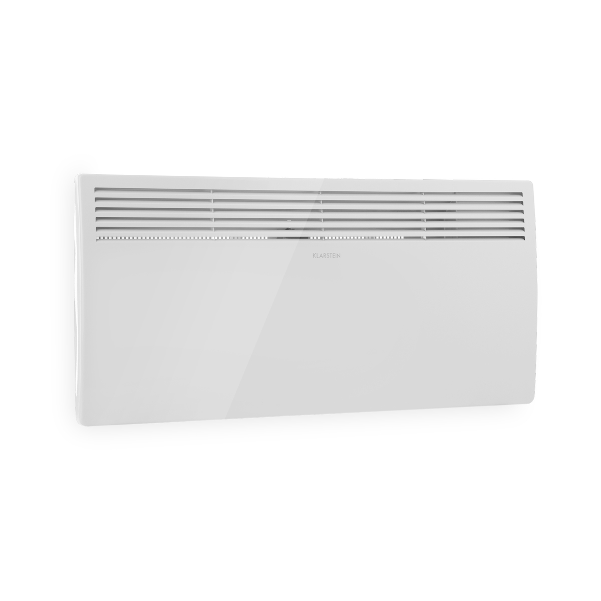 Klarstein Hot Spot Slimcurve Heizgerät 80x40cm 40m² 2000W 5-40°C LED IP24 weiß Weiß Image