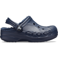 Crocs Navy / Navy Kids’ Baya Lined Clog Shoes