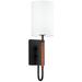 Cosmo 21" High Soft Black Wall Sconce