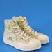 Converse Shoes | Converse Ctas Hi Lift Crafted Florals Women's Platform Sneakers A00652c Nwt | Color: Green/White | Size: Various