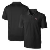 Men's Cutter & Buck Black Texas Tech Red Raiders Big Tall Forge Stretch Polo