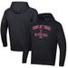 Men's Under Armour Black Texas Tech Red Raiders Softball All Day Arch Fleece Pullover Hoodie