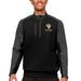 Men's Antigua Black Los Angeles Rams Team Quarter-Zip Pullover Top