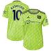 Women's adidas Marcus Rashford Neon Green Manchester United 2022/23 Third Replica Player Jersey
