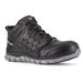 Reebok Sublite Cushion Work Shoe Athletic Waterproof Mid Cut - Men's Black/Grey 9 Medium 690774451629