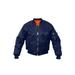 Rothco Kids MA-1 Flight Jackets Navy Blue L 7312-NavyBlue-L