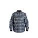 TOBE Outerwear Padre Overshirt - Mens Blue/Gray S 310722-502-003