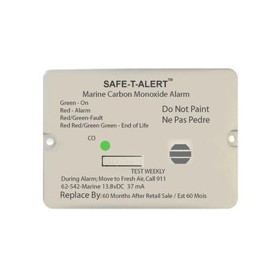 Safe-T-Alert 62 Series Carbon Monoxide Alarm - 12V - 62-542-Marine - Flush Mount - White 62-542-MARINE