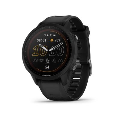 Garmin Forerunner 955 Solar Watch 33mm Display Silicone Strap Black 010-02638-00